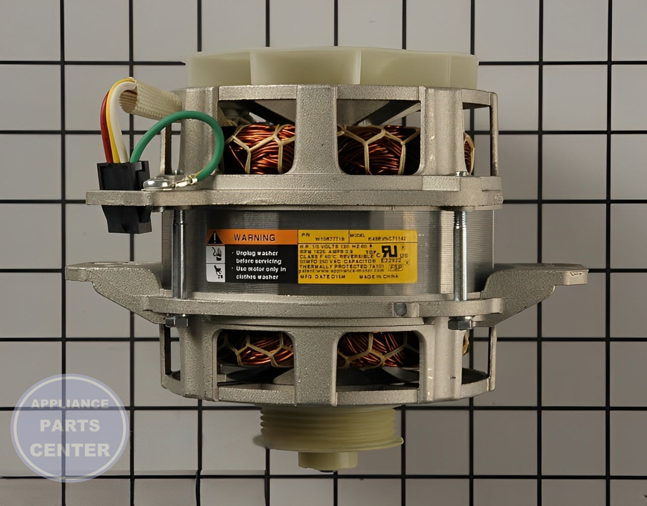 Whirlpool Drive Motor W10832724 - Main view showing heavy-duty support for specific models