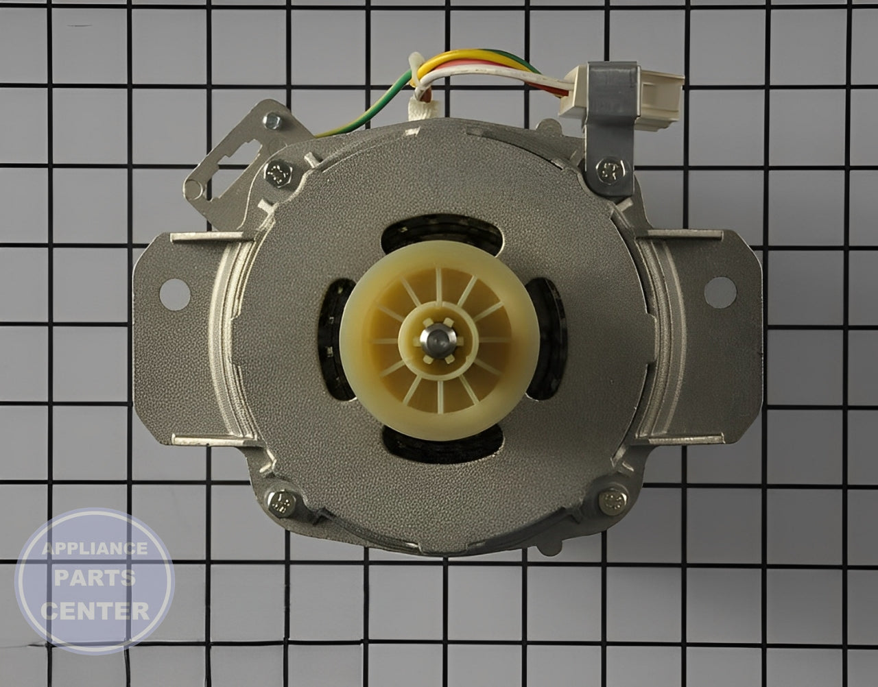 WPL MOTOR-DRVE W10836348 - Installation in WPL Washing Machine showing key mounting points