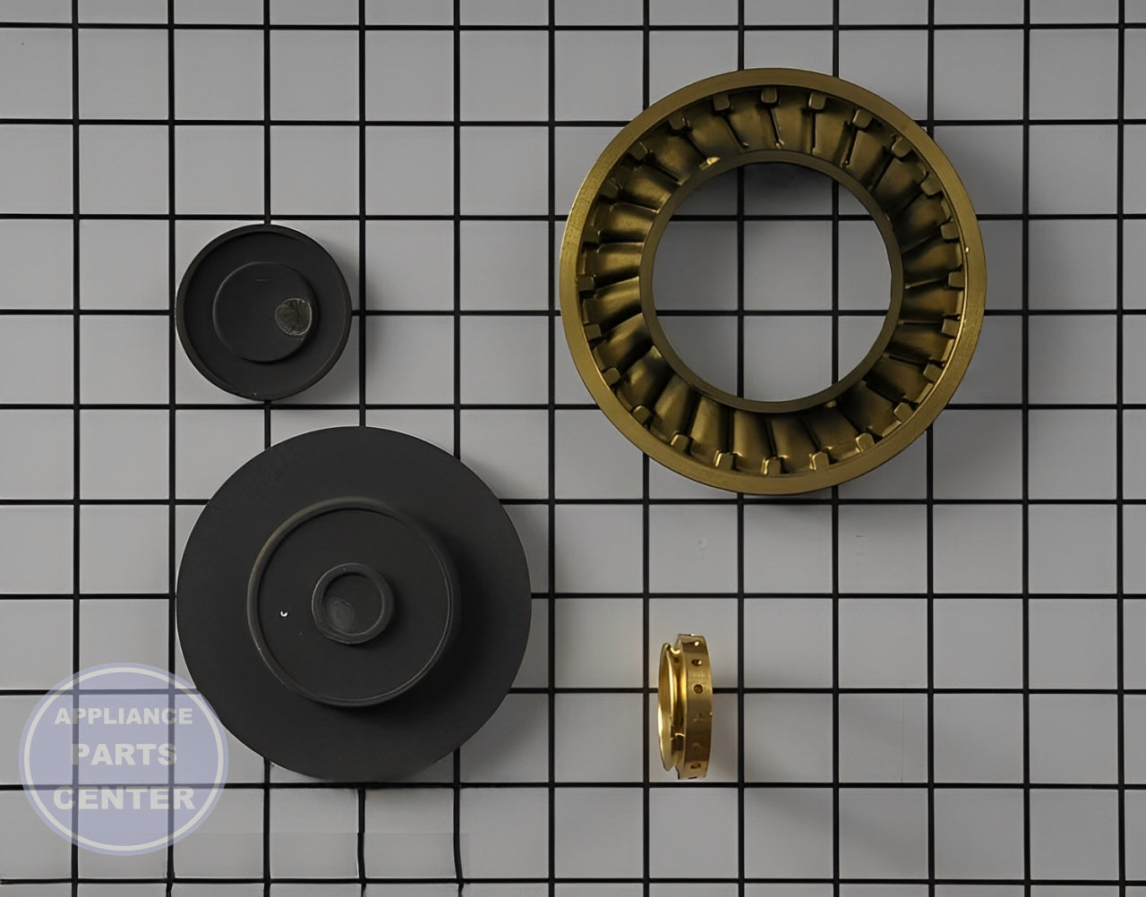 WHIRLPOOL BURNER CAP W10836474 - Detailed view of high-quality construction