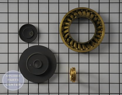 WHIRLPOOL BURNER CAP W10836474 - Detailed view of high-quality construction