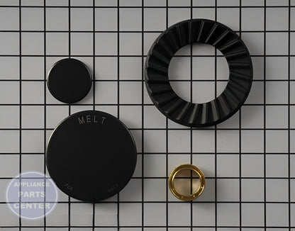 WHIRLPOOL BURNER CAP W10836474 - Main view showing gas flow regulation for Whirlpool XYZ models