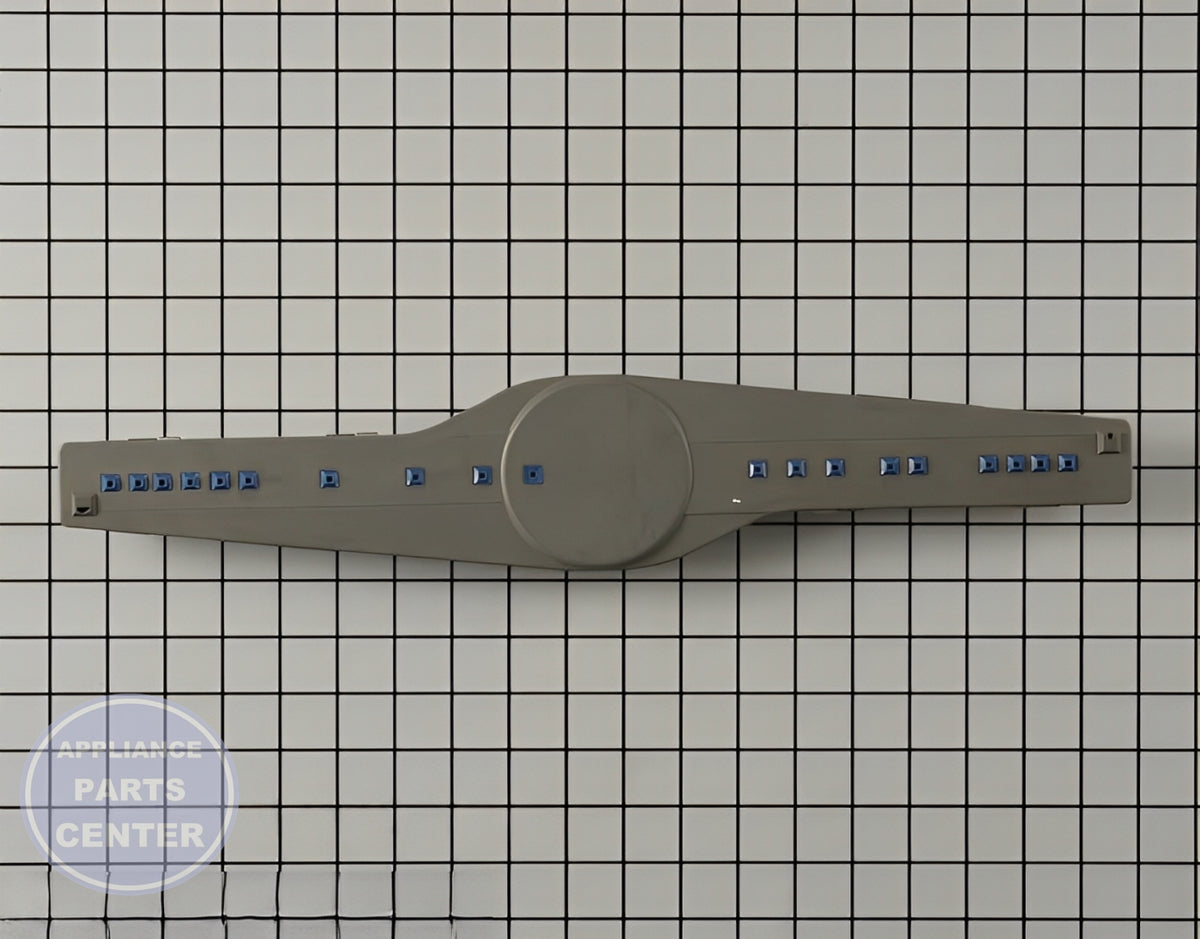 WHIRLPOOL LOWER WASH ARM W10837249 - Main view showing water distribution for various WPL Dishwasher models