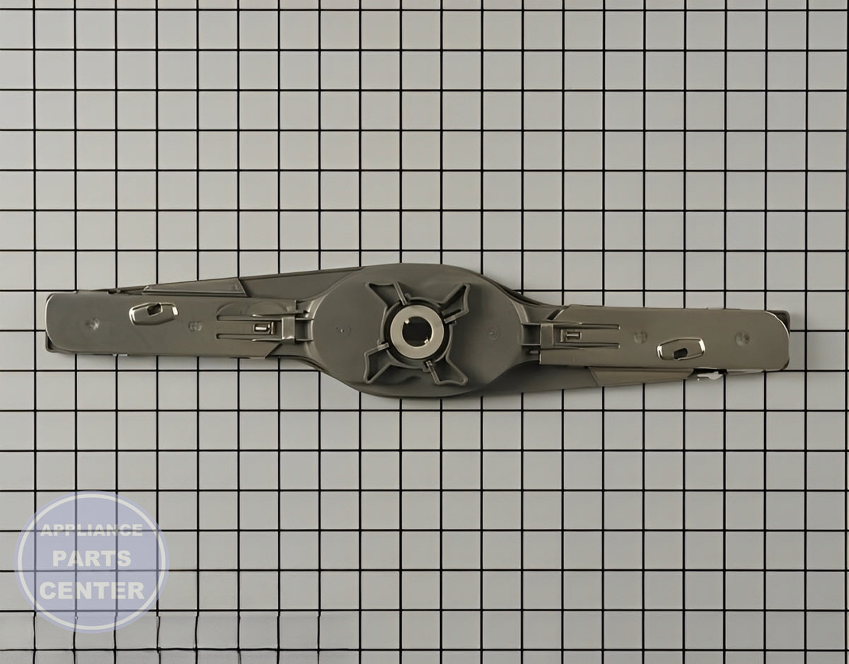 WHIRLPOOL LOWER WASH ARM W10837249 - Detailed view of even water distribution mechanism