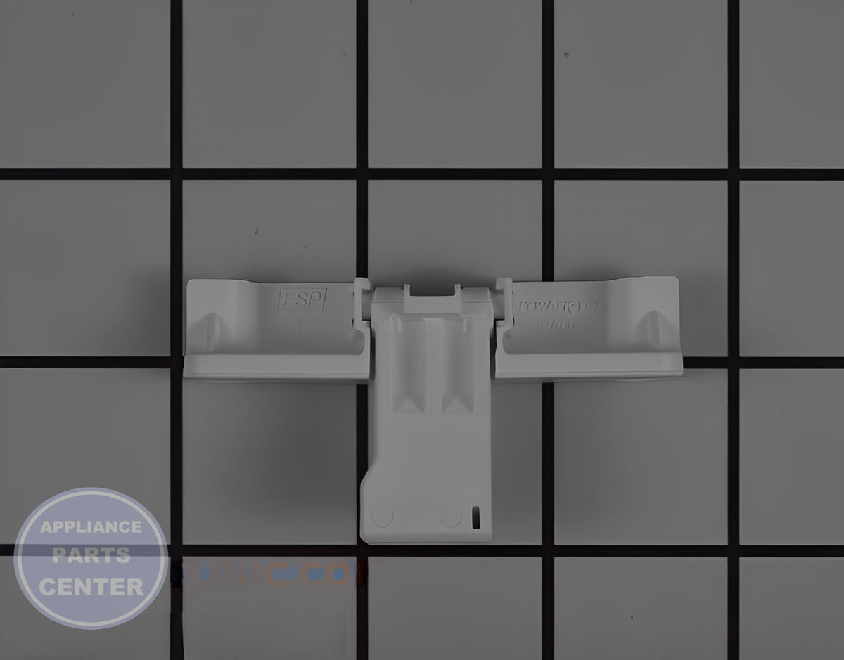 WHIRLPOOL WASHER LID STRIKE W10837741 - Detailed view of durable latch