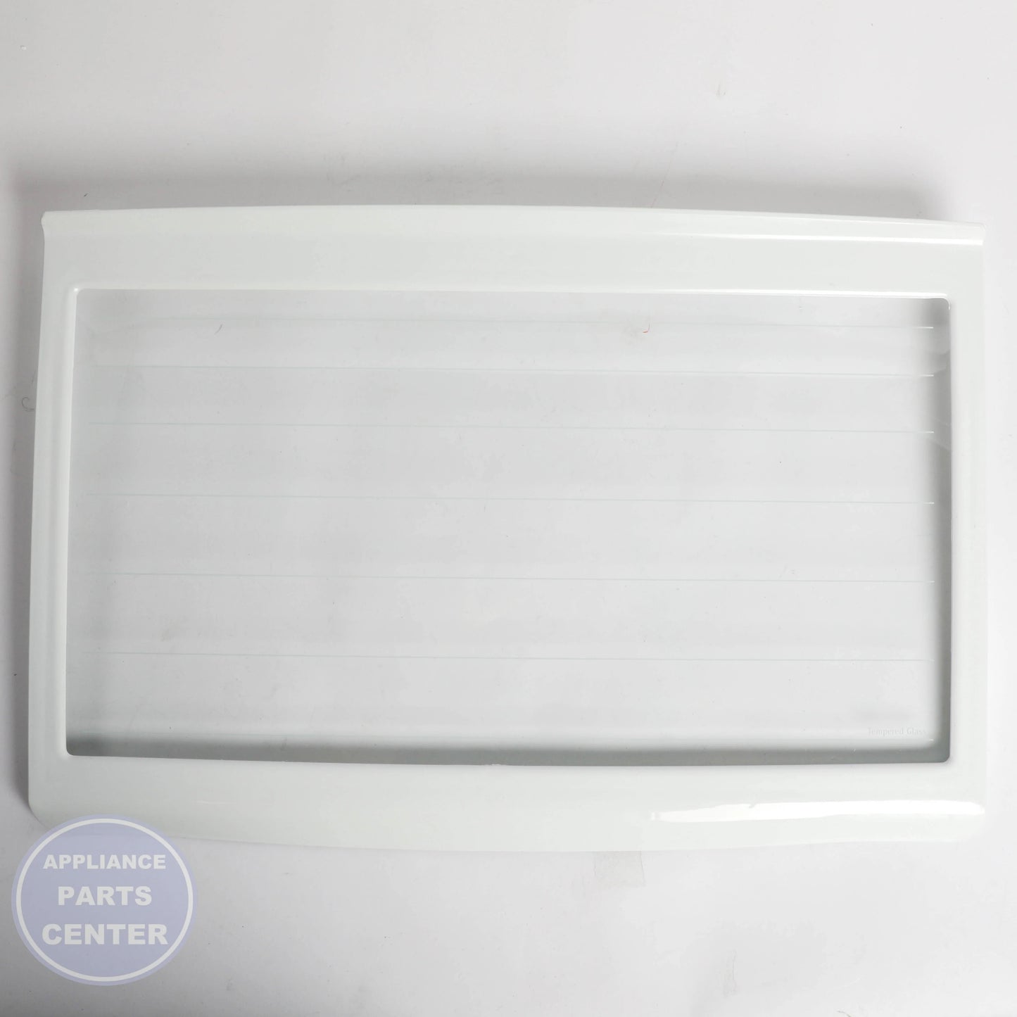 SHELF-GLAS W10837901 - Detailed view of durable glass material