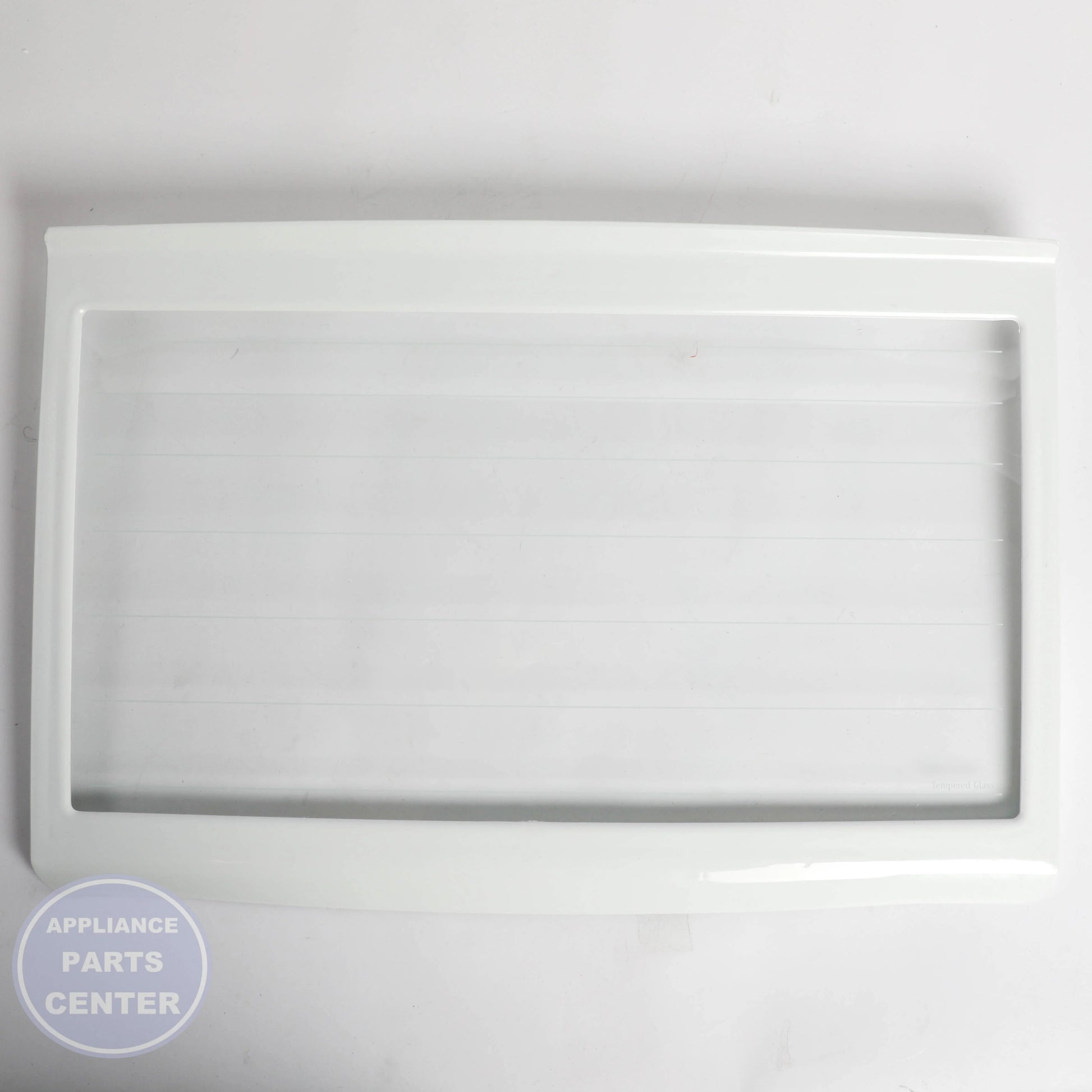 SHELF-GLAS W10837901 - Detailed view of durable glass material