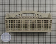 Whirlpool Dishwasher Silverware Basket W10840140 - Main view showing efficient cutlery organization for various Whirlpool models
