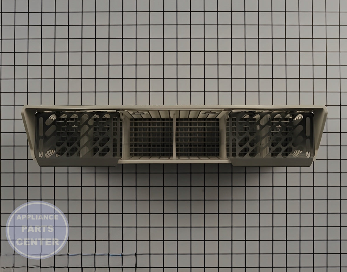 Whirlpool Dishwasher Silverware Basket W10840140 - Detailed view of durable construction for long-lasting performance