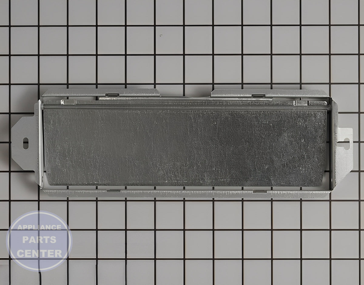 WHIRLPOOL MICROWAVE VENT DAMPER W10843943 - Main view showing efficient airflow for various models
