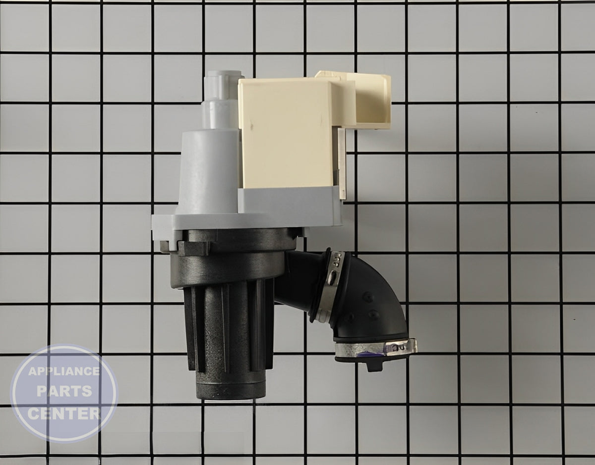 WHIRLPOOL DISHWASHER PUMP MOTOR W10846093 - Detailed view of pump motor specifications