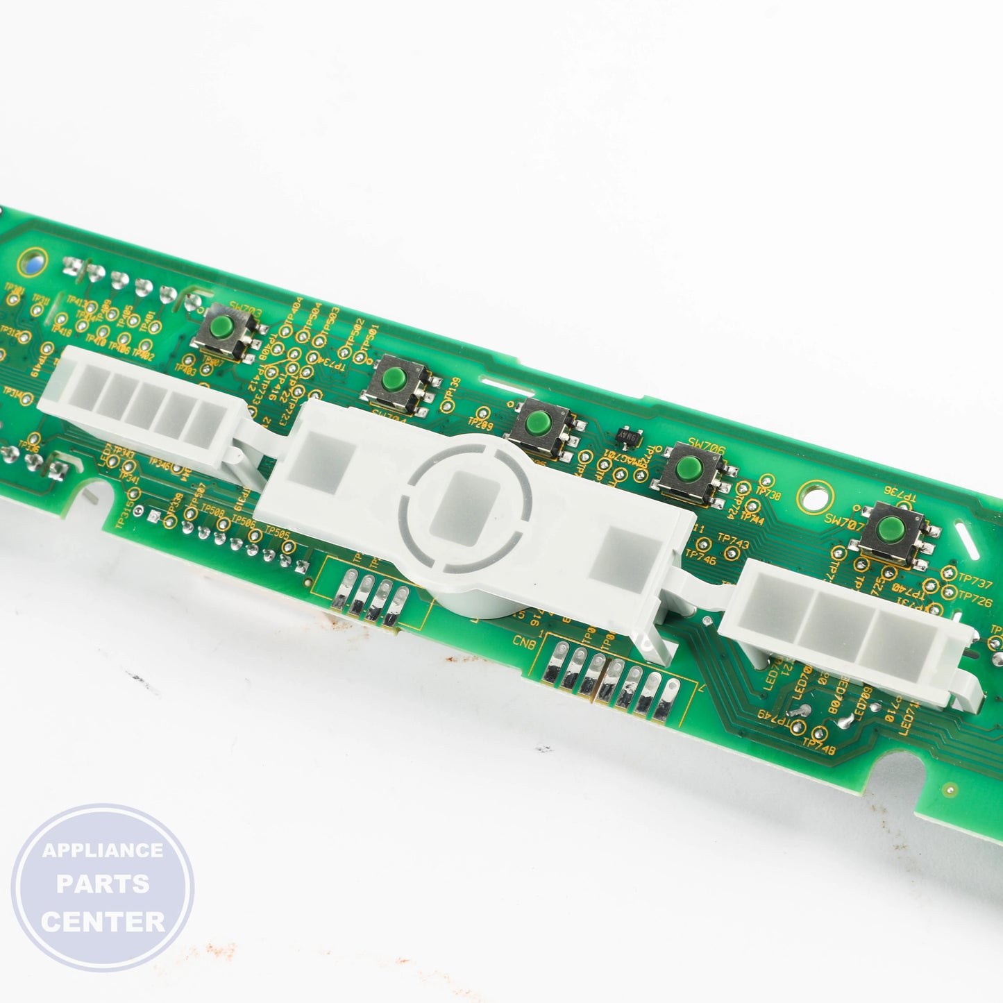 CNTRL-ELEC W10846758 - Side view with precise measurements