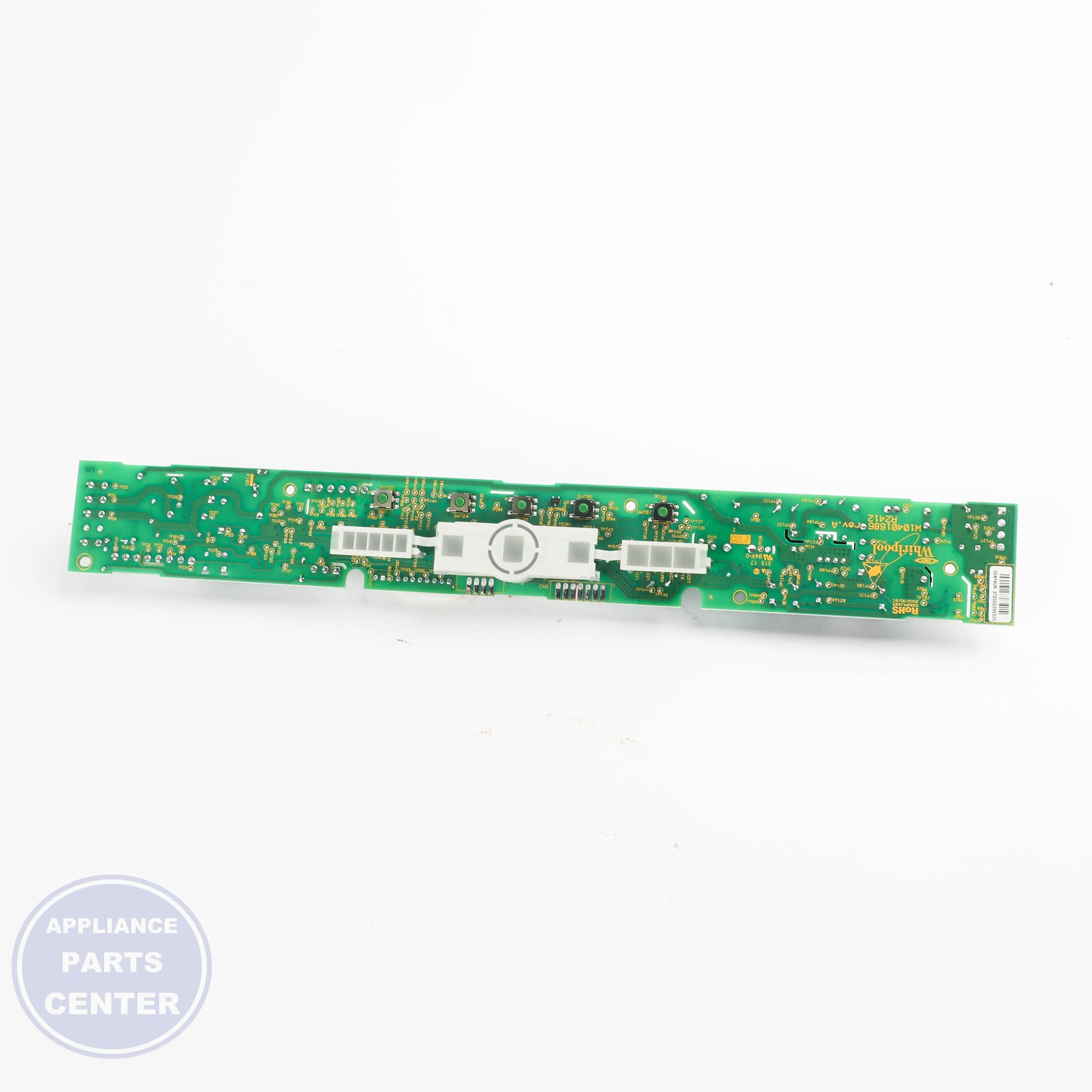 Whirlpool CNTRL-ELEC W10846758 - Installation in specific model showing key mounting points