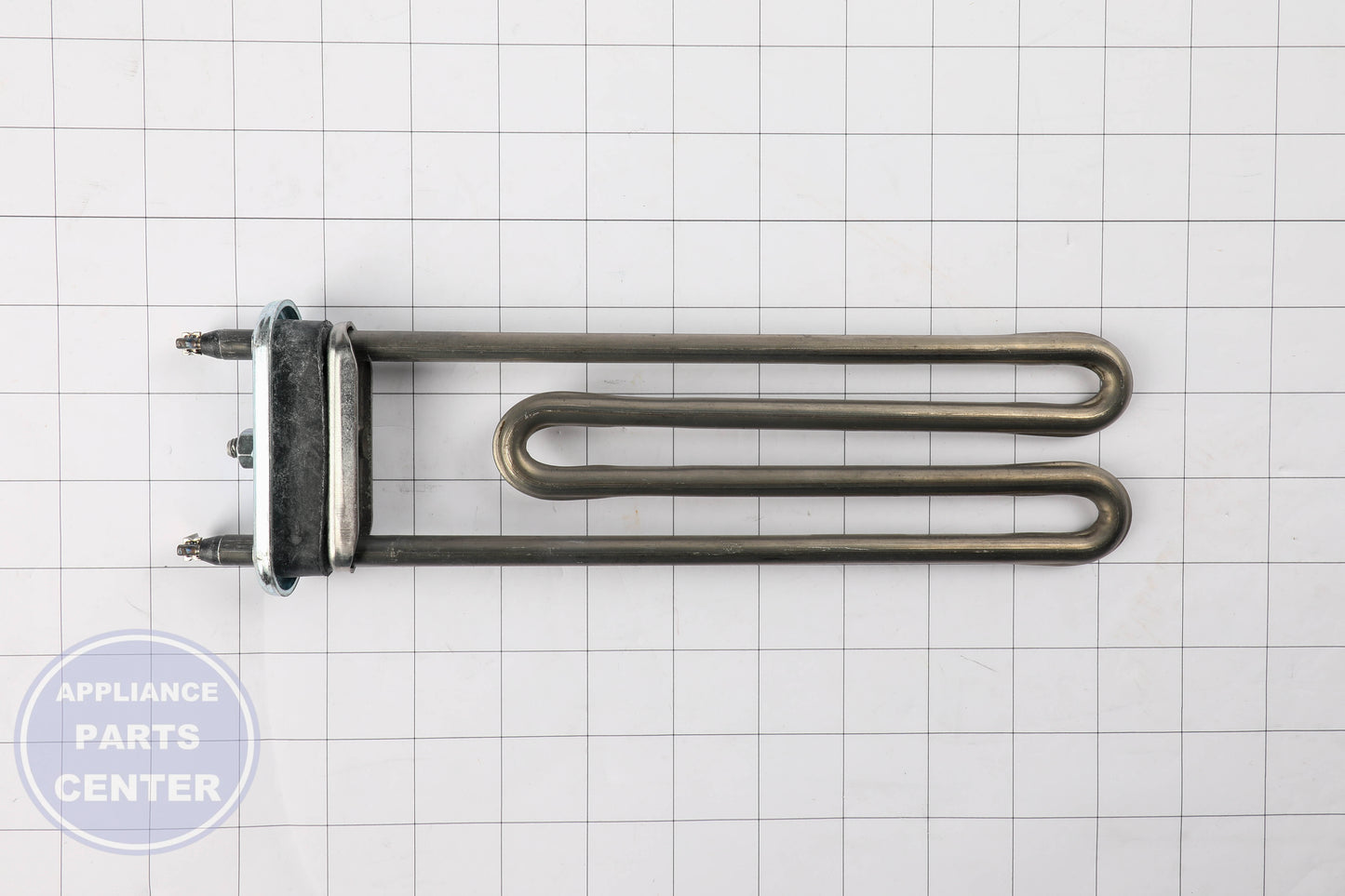 HEATER W10847365 - Side view with precise specifications