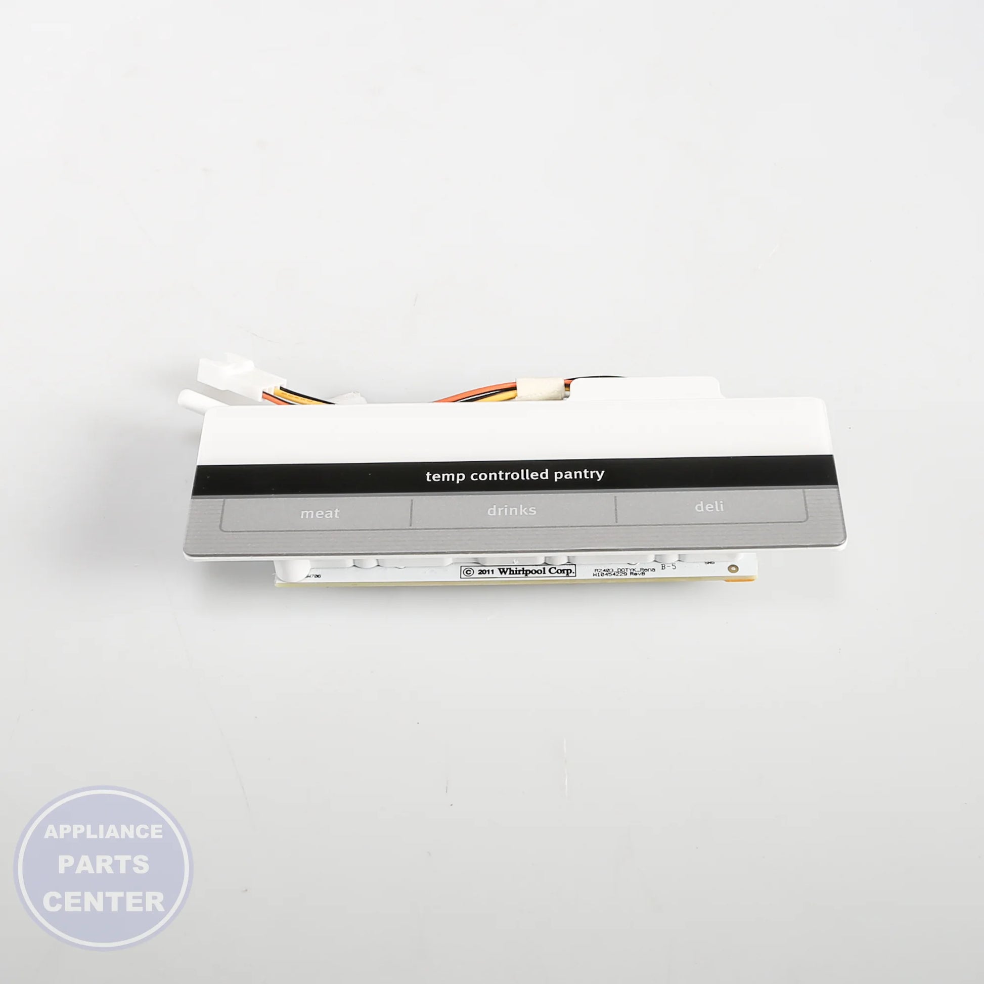 WPL Refrigerator CNTRL-ELEC W10847487 - Main view showing circuit board for various models