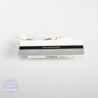WPL Refrigerator CNTRL-ELEC W10847487 - Main view showing circuit board for various models