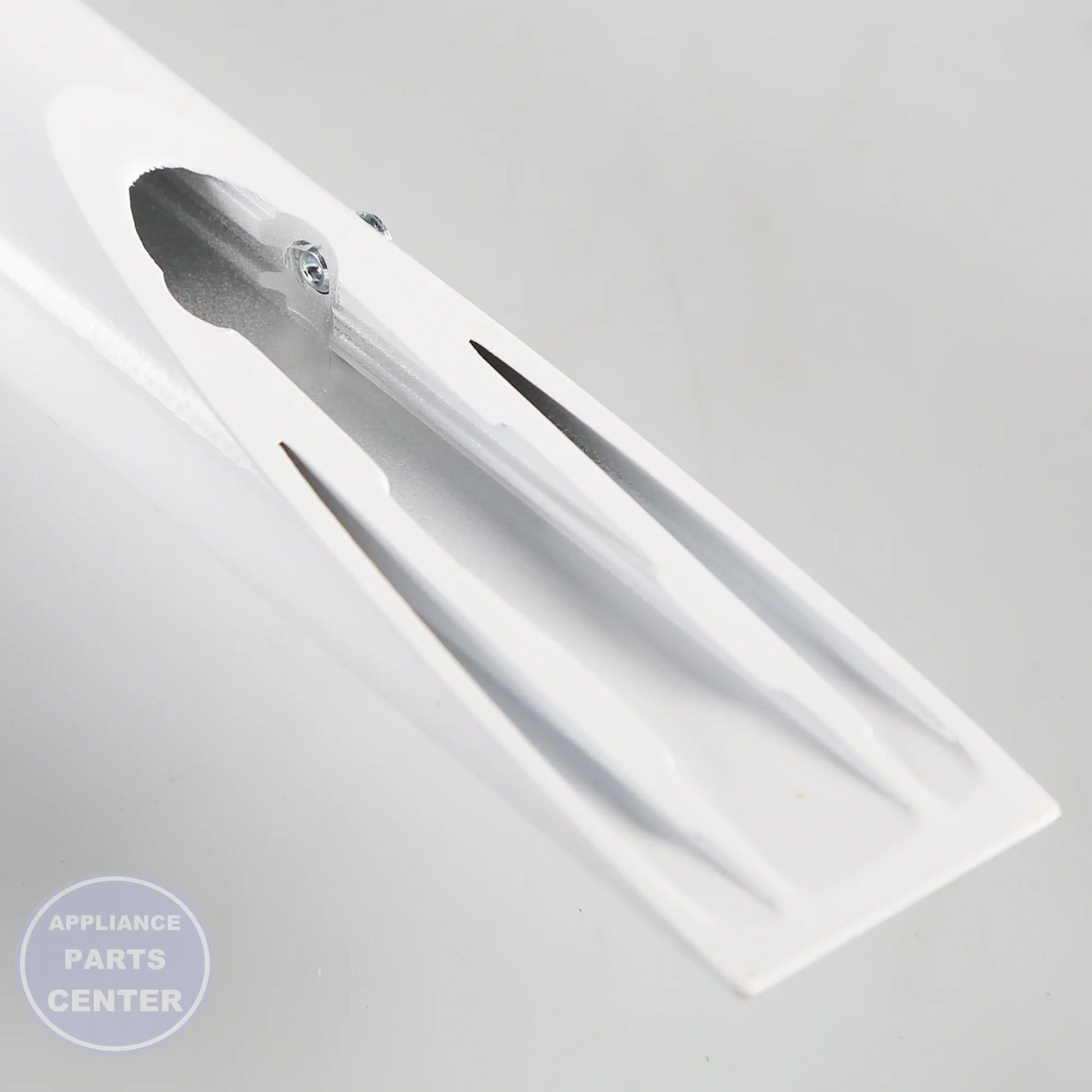 HANDLE W10848410 - Side view with precise measurements