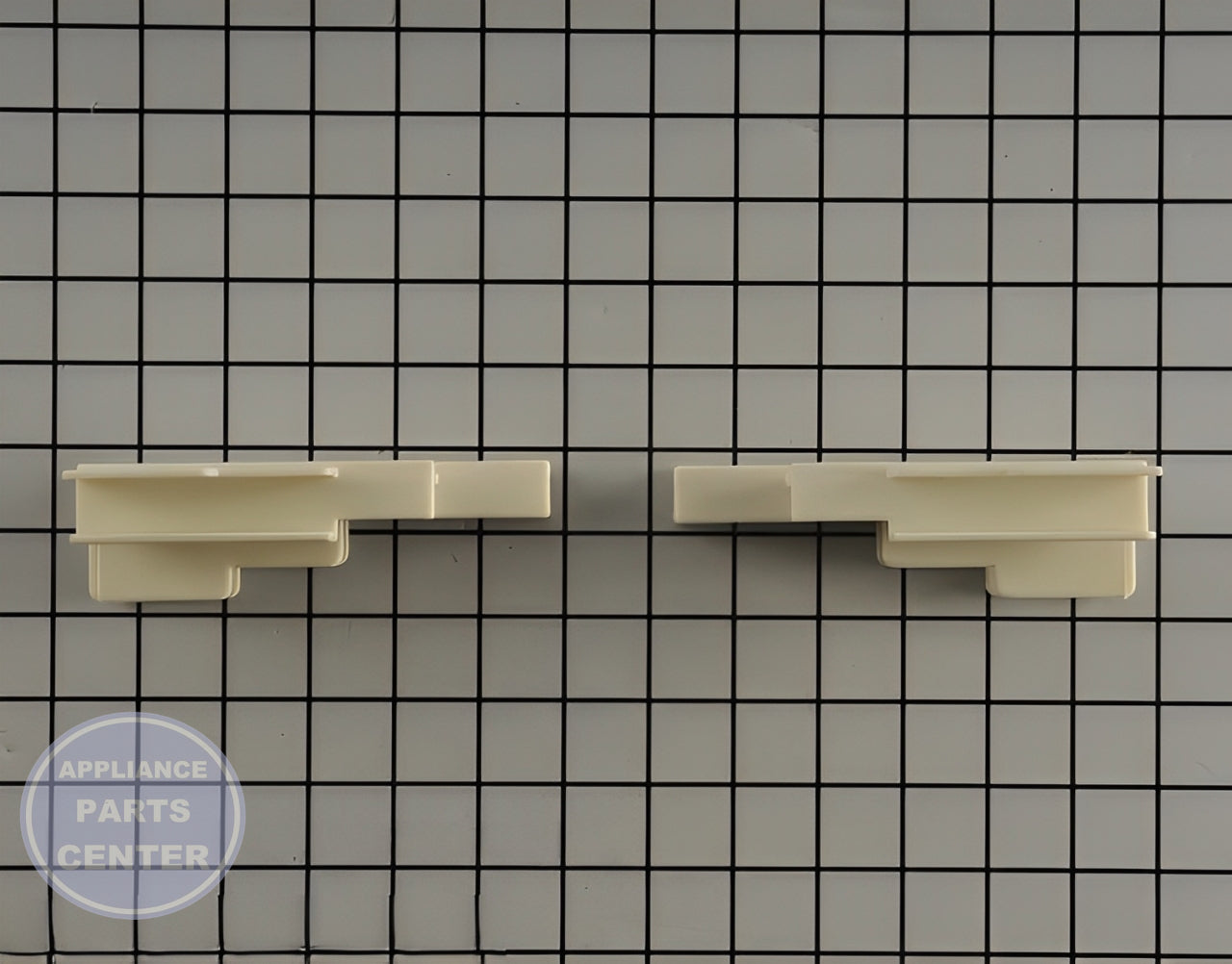 Foot W10848812 - Side view with precise 2" x 2" x 3" dimensions