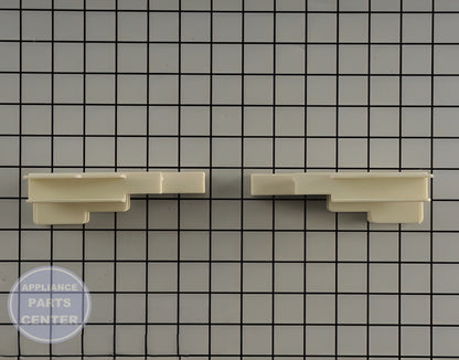 Foot W10848812 - Side view with precise 2" x 2" x 3" dimensions