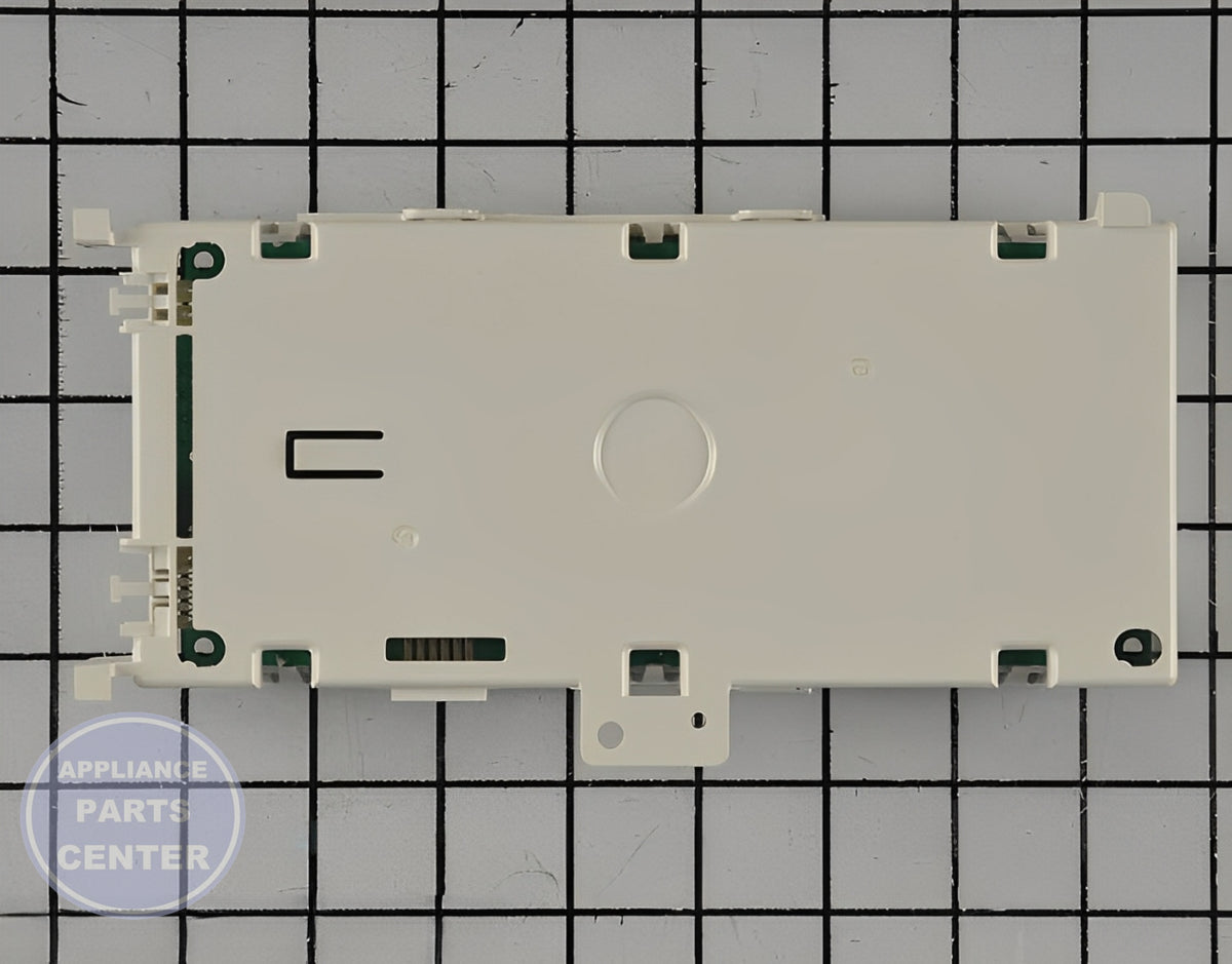 WHIRLPOOL REFRIGERATOR ELECTRONIC CONTROL BOARD W10849080 - Detailed view of circuit board and timer functionality