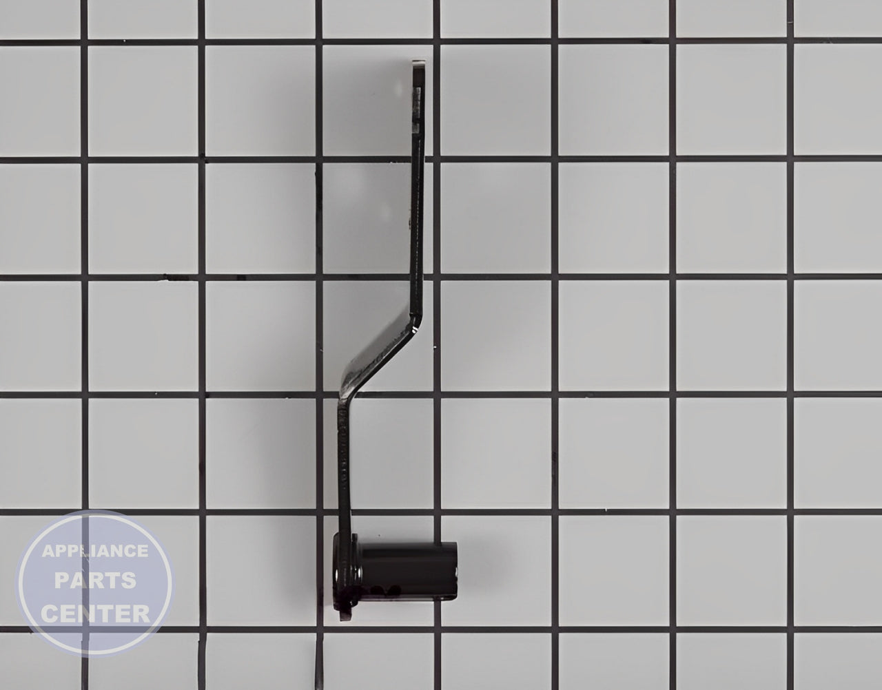 Door Hinge W10850512 - Side view with precise measurements