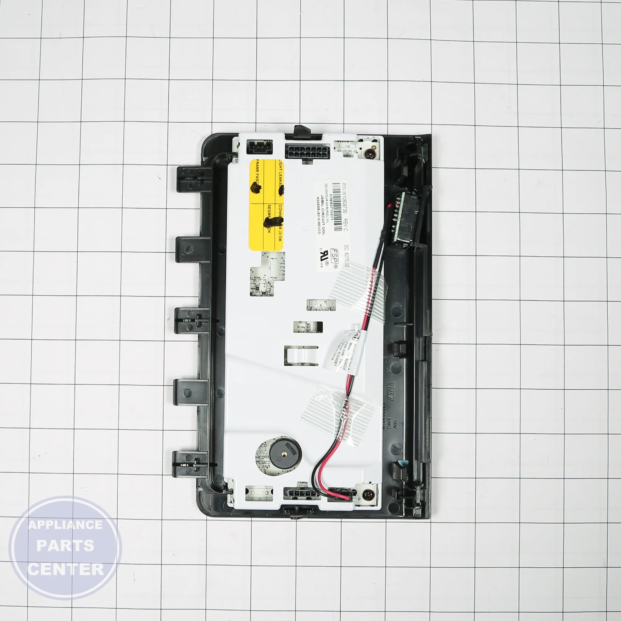 Whirlpool CNTRL-ELEC W10852669 - Installation in specific model showing mounting points