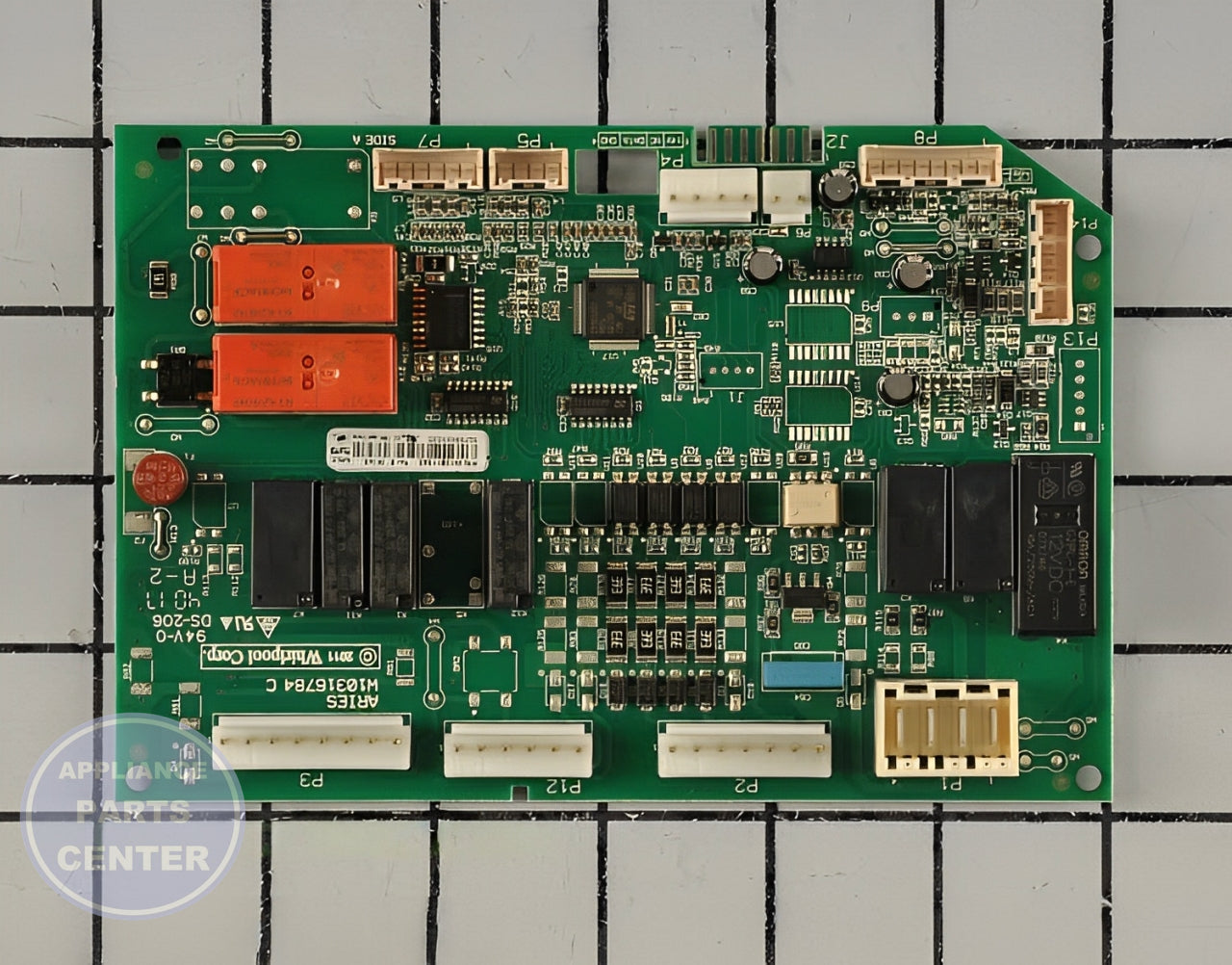 WHIRLPOOL REFRIGERATOR ELECTRONIC CONTROL BOARD W10854027 - Main view showing precise temperature control for Whirlpool models