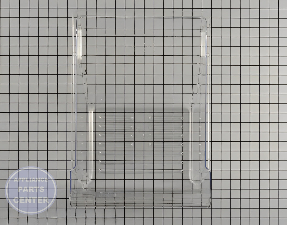 Whirlpool Refrigerator Crisper Pan W10854037 - Main view showing durable construction for various models