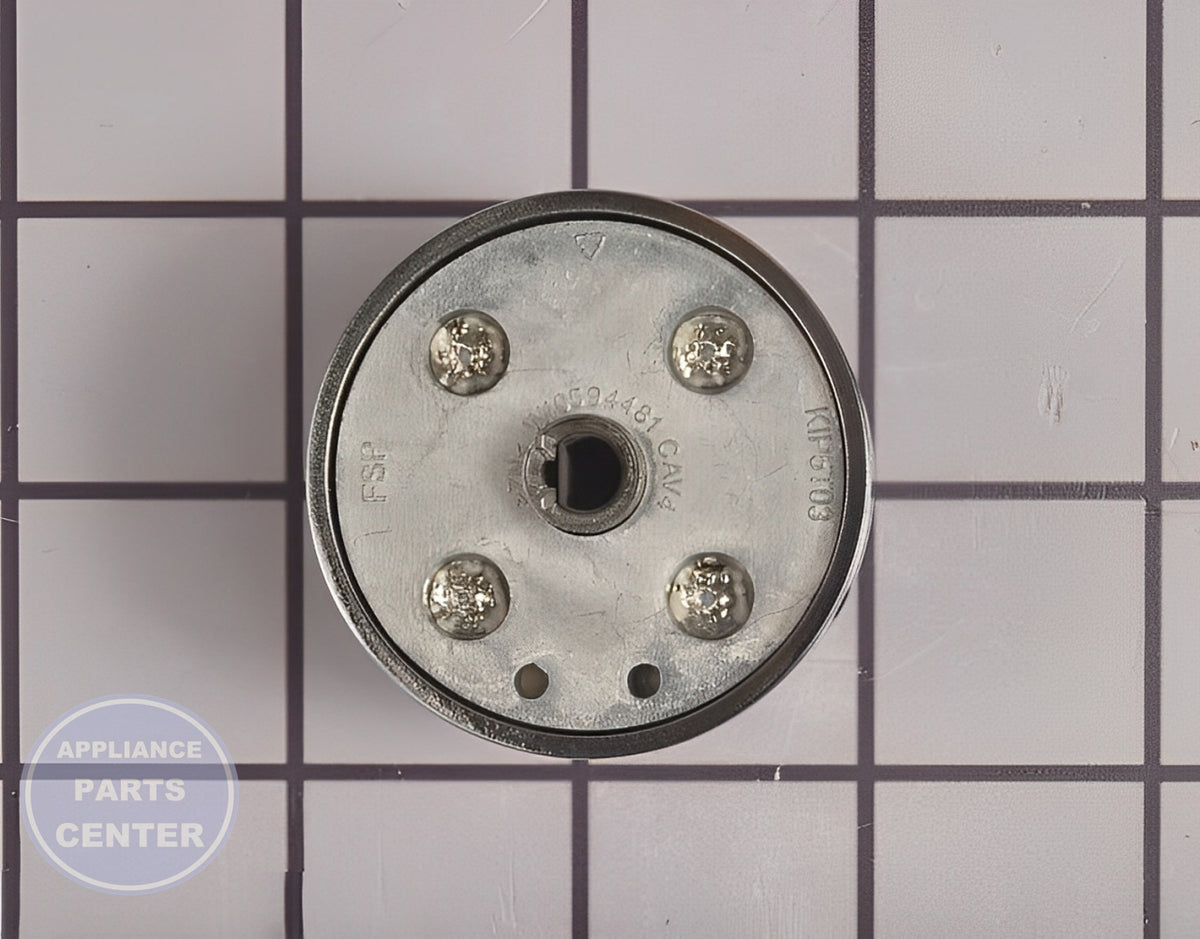 Whirlpool Knob W10854249 - Main view showing temperature control for Whirlpool models