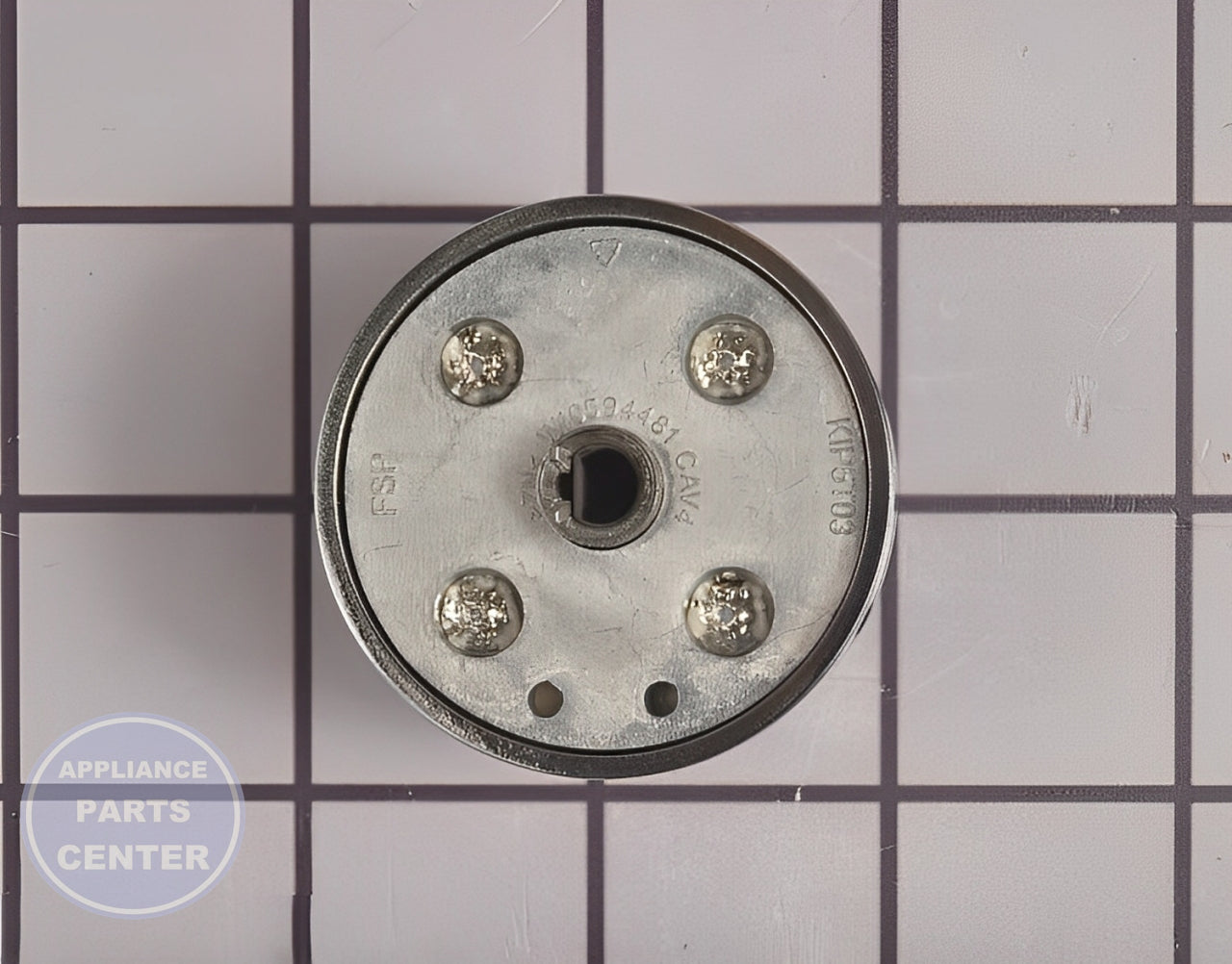 Whirlpool Knob W10854249 - Main view showing temperature control for Whirlpool models