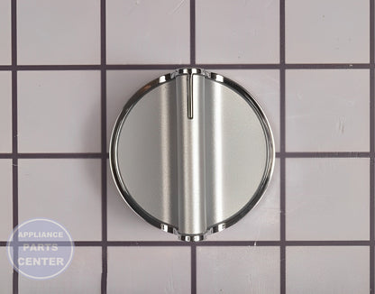 Knob W10854249 - Side view with diameter measurement