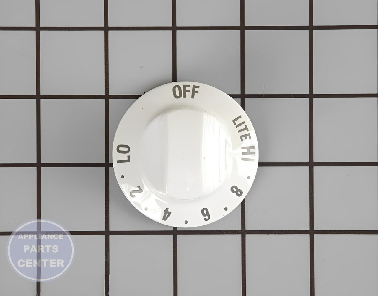 Kenmore Control Knob W10854481 - Main view showing precise dial for Kenmore models