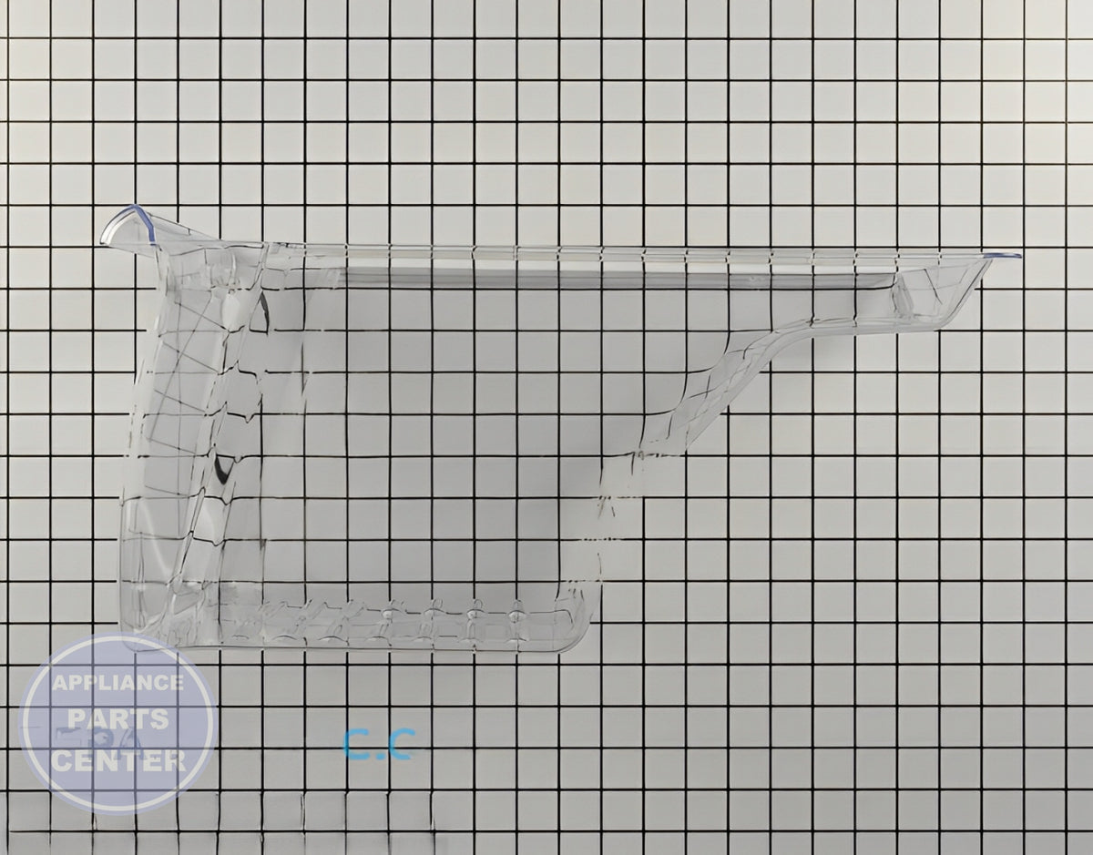 WHIRLPOOL CRISPER PAN W10856580 - Detailed view of durable construction