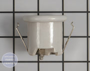 Amana Light Socket W10856866 - Main view showing versatile compatibility with various appliance models