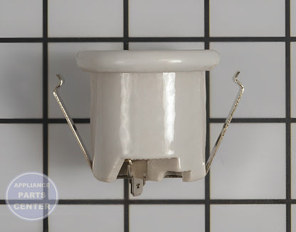 Amana Light Socket W10856866 - Main view showing versatile compatibility with various appliance models