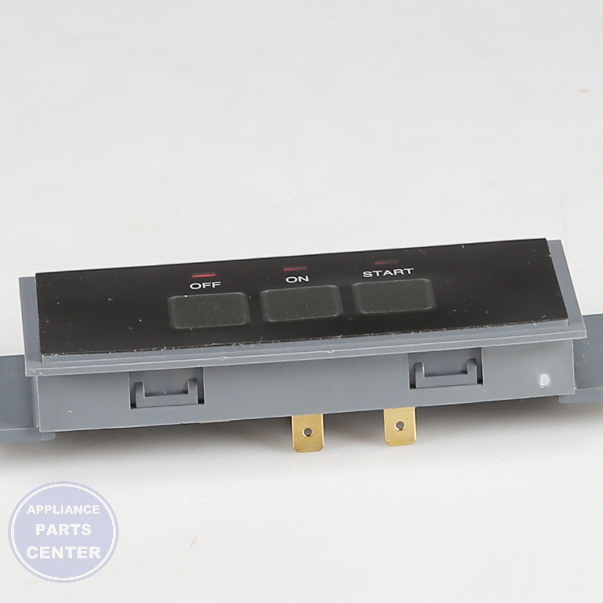 SWITCH-OFF W10856868 - Side view with precise measurements and specifications