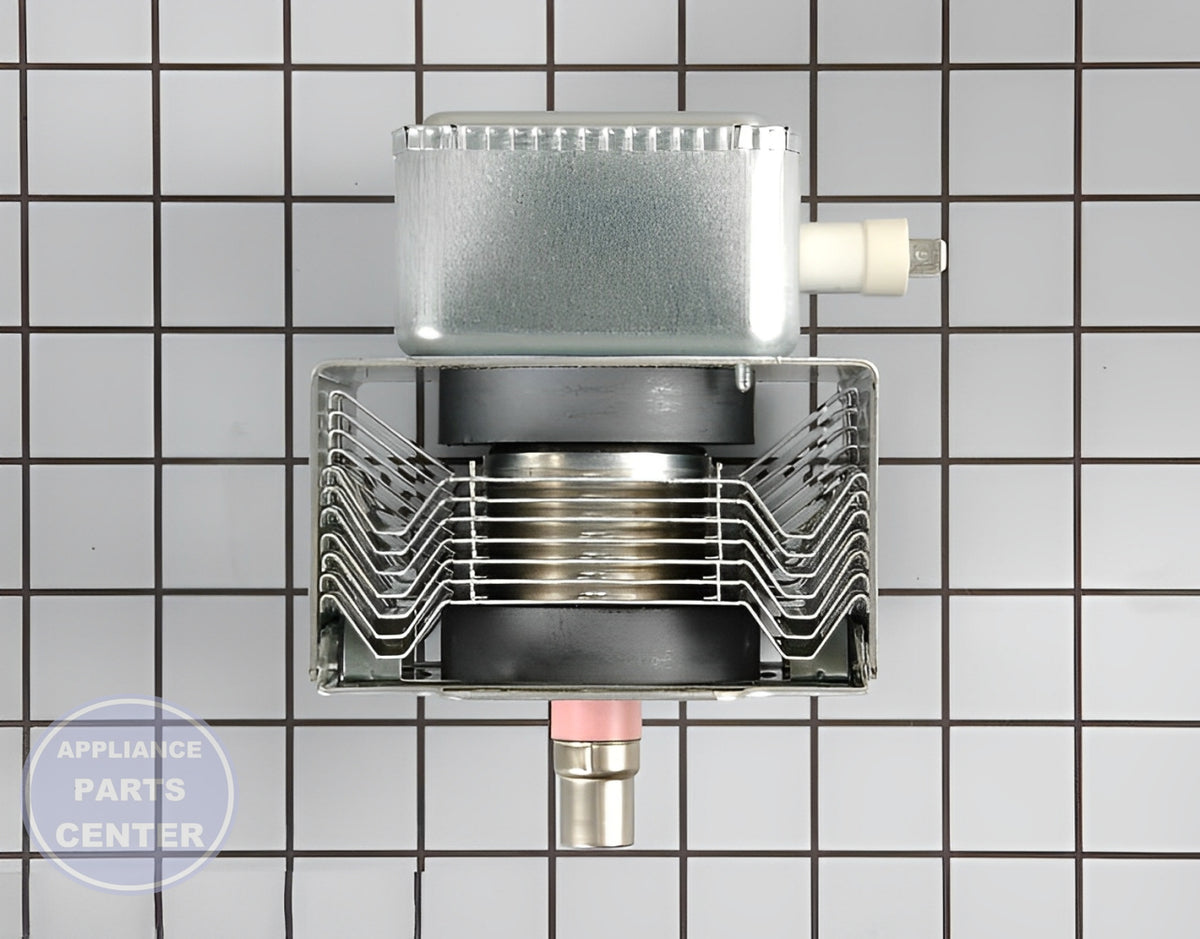 WHIRLPOOL MAGNETRON W10859575 - Detailed view of diode, magnetron, resistor
