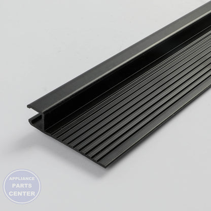 GRILLE-FRT W10859915 - Side view with precise measurements