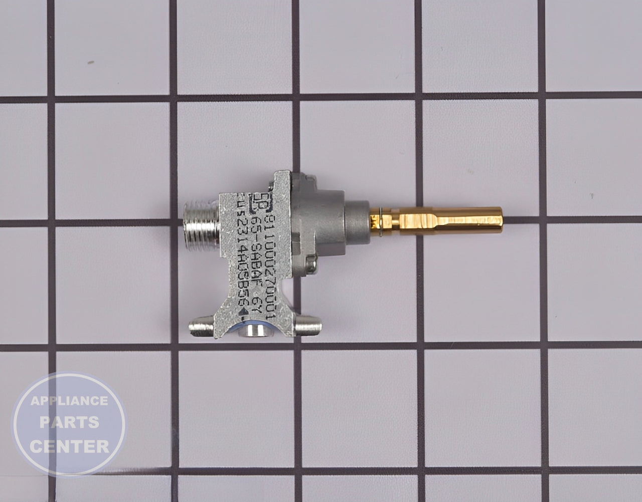 Amana Surface Burner Valve W10859922 - Main view showing precise gas control for Amana, Maytag, Whirlpool, KitchenAid, Ikea ranges