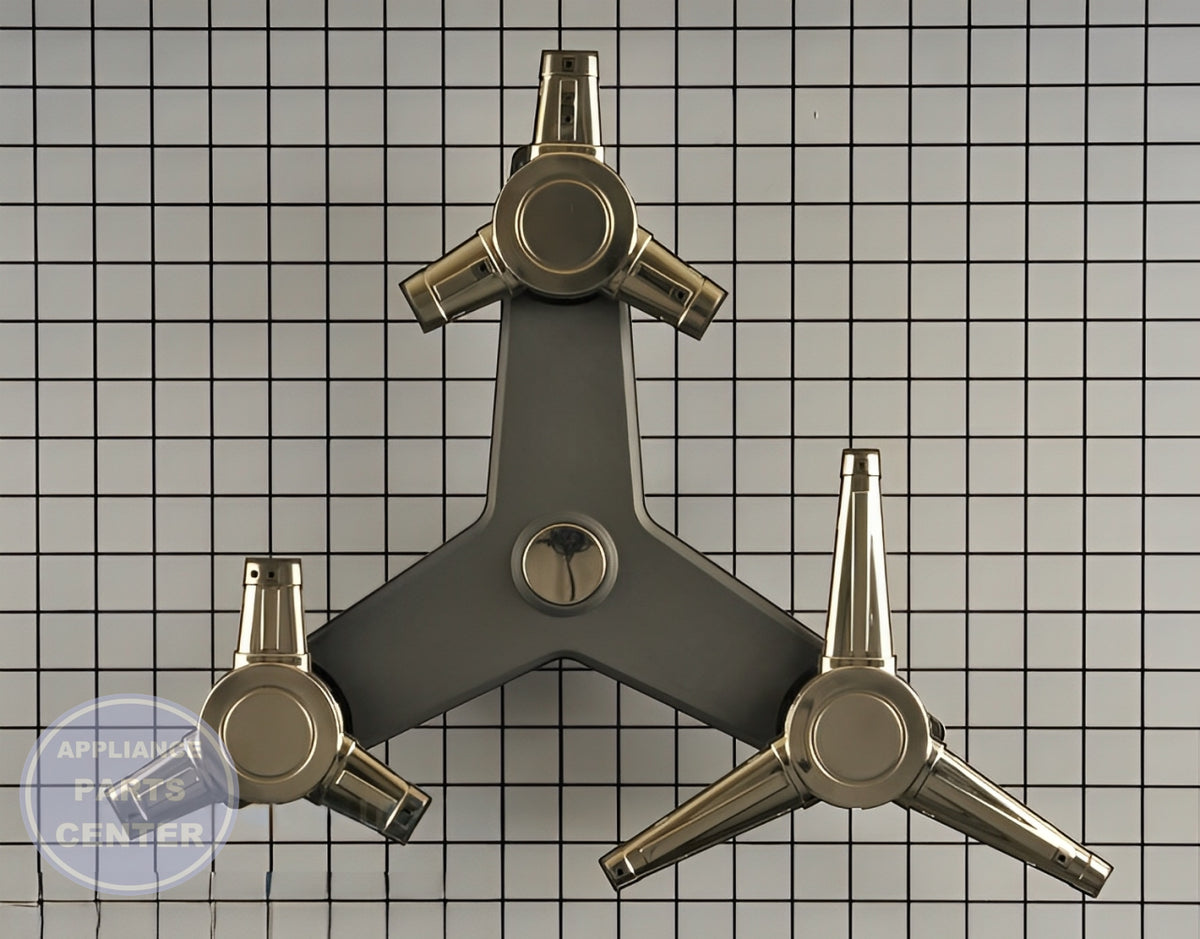 WHIRLPOOL SPRAY ARM W10860176 - Main view showing optimal water distribution for W10792724 and W10673253 models