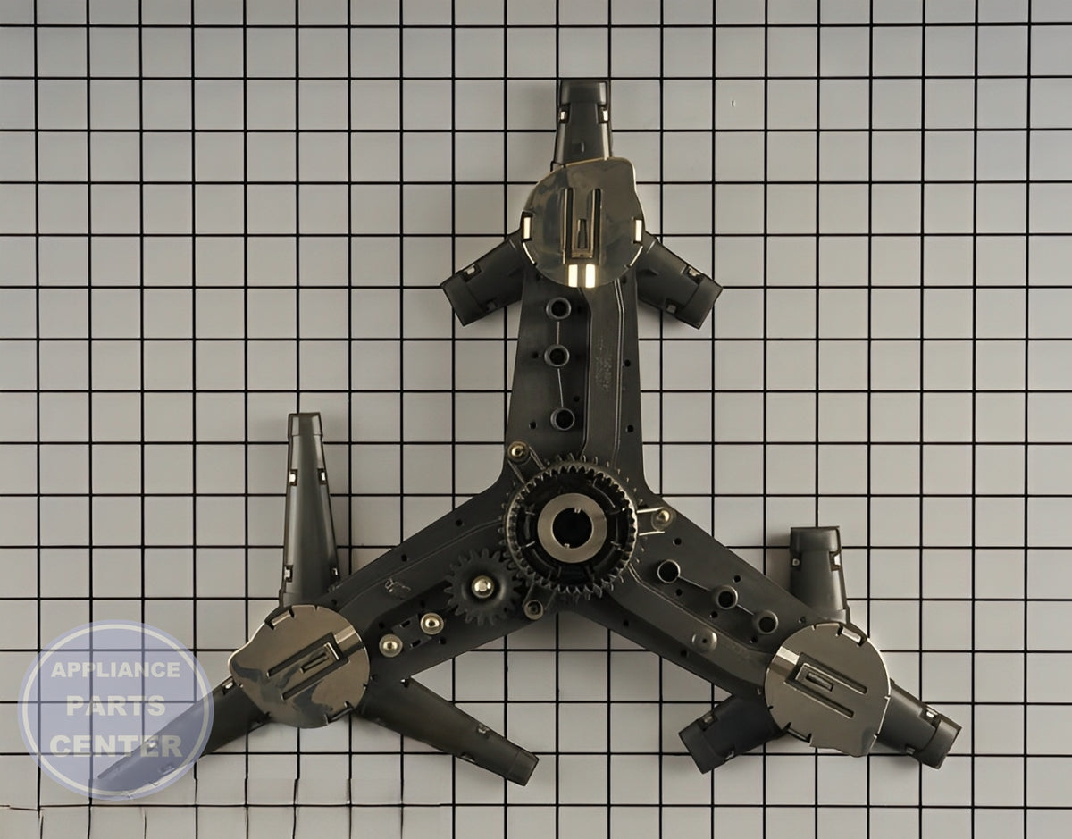 WHIRLPOOL SPRAY ARM W10860176 - Detailed view of efficient water distribution