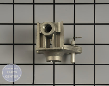 Maytag Surface Burner Orifice Holder W10861630 - Main view showing gas flow regulation for KitchenAid & Whirlpool models