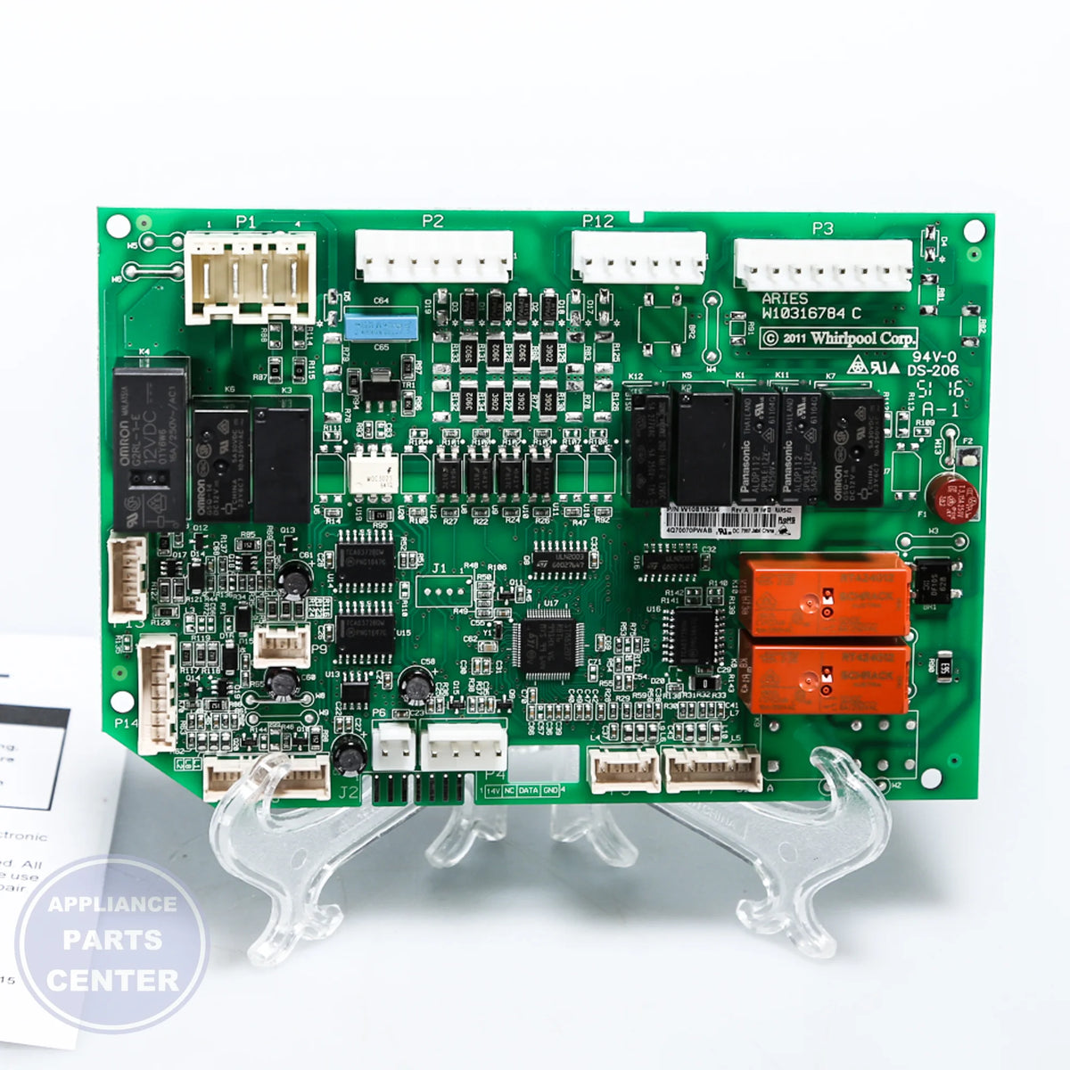 CNTRL-ELEC W10862400 - Side view with efficient performance specs