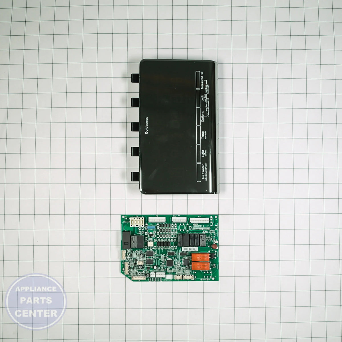 [Brand] CNTRL-ELEC W10862400 - Installation in WPL model showing key mounting points