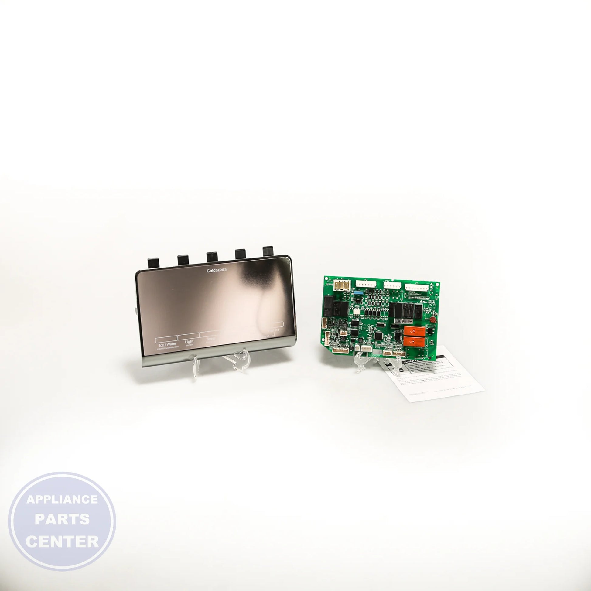 WPL CNTRL-ELEC W10864269 - Installation in WPL Refrigerator showing key mounting points