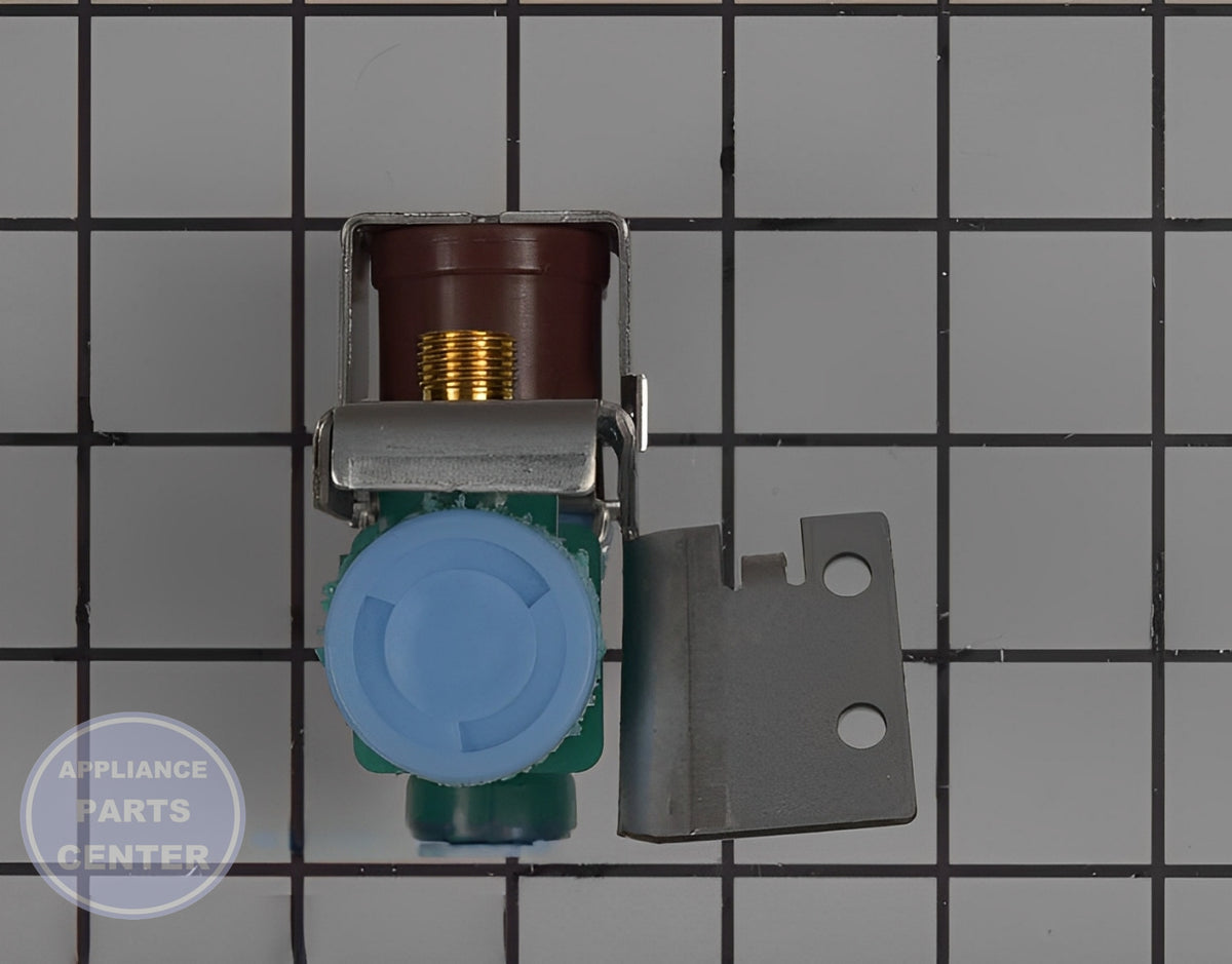 WHIRLPOOL REFRIGERATOR WATER INLET VALVE W10865826 - Installation in Whirlpool model showing key mounting points