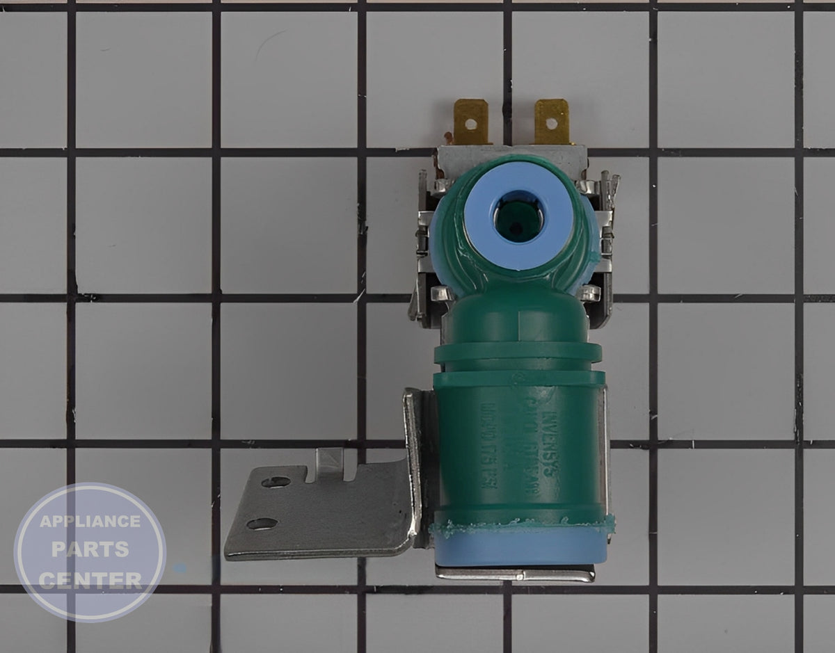 WHIRLPOOL REFRIGERATOR WATER INLET VALVE W10865826 - Installation in Whirlpool model showing key mounting points