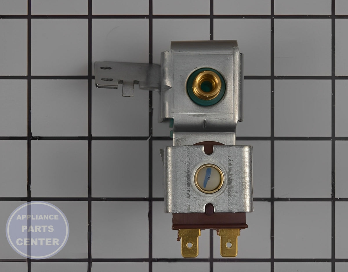 WHIRLPOOL REFRIGERATOR WATER INLET VALVE W10865826 - Installation in Whirlpool model showing key mounting points