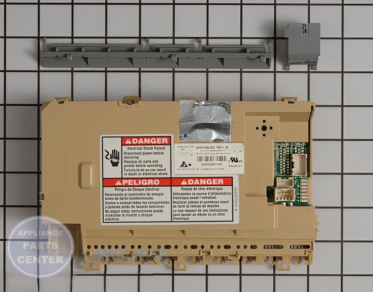 Whirlpool WHIRLPOOL DISHWASHER ELECTRONIC CONTROL BOARD W10866117 - Main view showing precise control for various models