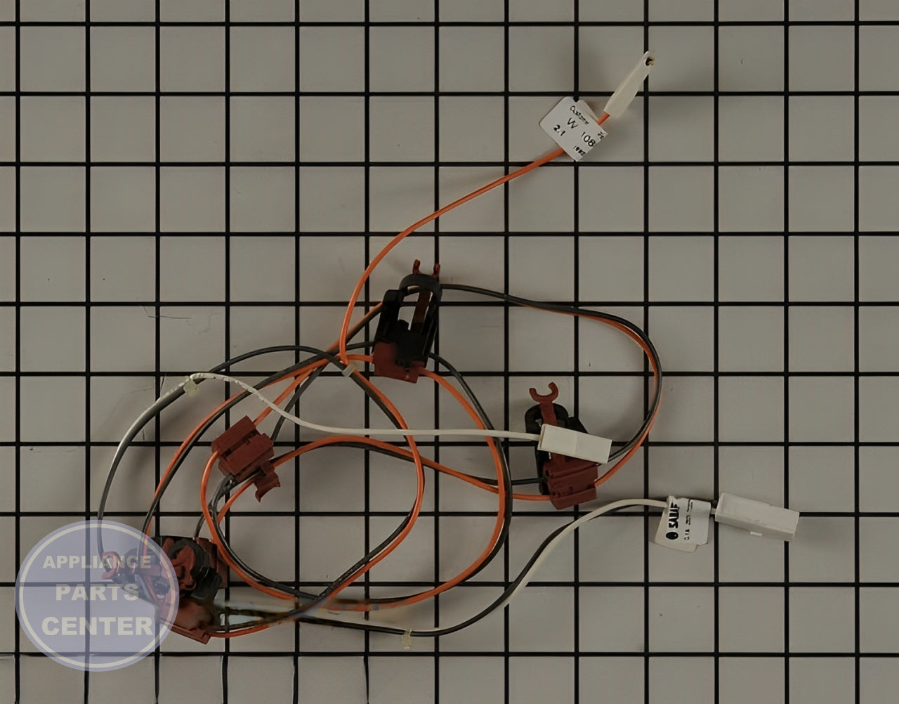 WPL HARNS-WIRE W10868536 - Main view showing precise wire connections for WPL models