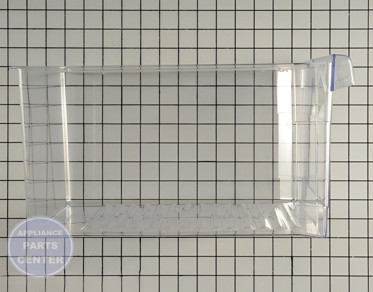 WHIRLPOOL REFRIGERATOR CRISPER DRAWER W10872066 - Installation in WPL Refrigerator, showcasing key mounting points